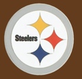 Pittsburgh Steelers NFL Belt Buckle 3-1/4 x 3-1/4