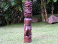 OUTDOOR TIKI KANE 60 HAND CARVED IN HAWAII