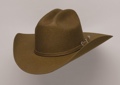 BROWN WOOL FELT HAT 