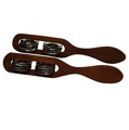 Dobani Hand Jingles Hatheli Wooden Slim Pair