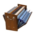 Banjira Harmonium Double Reed Flat Type