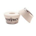 Khiro Insert Bushing Alum. White X-Soft Top/Bottom