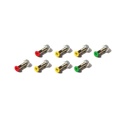 Shortys Color Tip Pack Rasta