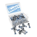 Shortys Color Tip 1 in. 65 Nuts and Bolts Blue