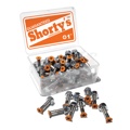 Shortys Color Tip 1 in. 65 Nuts and Bolts Orange