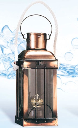 12 Inch Cargo Lantern Oil Nautical Candle Holder