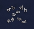 Post Earrings/Horses/Assorted/SILVER