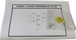 Kit Amp Mod Normal to Bass Conversion 