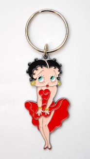 Betty Boop Key Ring