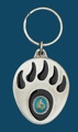 Grizzly Paw Key Ring Turquoise
