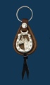 Leather Horseheads Key Ring