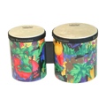 Remo Bongos 5 Inch & 6 Inch Rain Forest