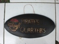 Pirate'S Quarters Pirate Sign Surf Pirate Decor