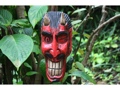 SMILEY DEVIL WALL MASK 12 POP ART DEVIL decor