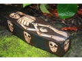 Medium Treasure Chest Box 12 Skull Bones Decor
