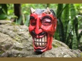 Lucky Devil Book Stand 10 Skull Devil Decor