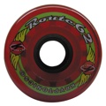 Kryptonics Route 62/78 Clear Red  Set of 4