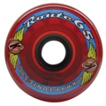 Kryptonics Route 65/78 Clear Red  Set of 4