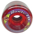 Kryptonics Route 70/78 Clear Red  Set of 4