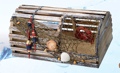 Lobster Trap 16 Inch x 9 Inch x 9 Inch Nautical Decor