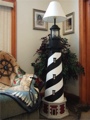 Deluxe Floor Lamp Lighthouse Decor