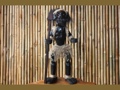 PRIMITIVE MALE TIKI WARRIOR CHIEF 20 TRIBAL TIKI DECOR