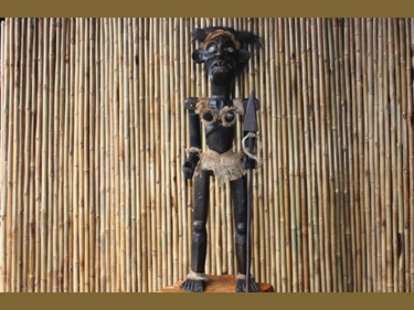 Primitive Female Tiki Warrior Chief 40 Tribal Tiki Decor