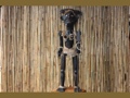 PRIMITIVE FEMALE TIKI WARRIOR CHIEF 40 TRIBAL TIKI decor