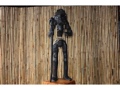 PRIMITIVE HEAD HUNTER 40 TRIBAL TIKI decor