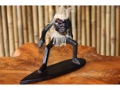 Crazy Tiki Dude Surfing At Pipeline Primitive Decor