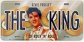 The King Elvis License Plate