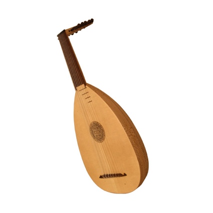 Roosebeck Descant Lute 7-Course Lacewood