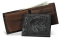 Engraved Leather Wallet