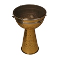 Mid-East Brass Doumbek 10 Inchx15 Inch Synthetic Head