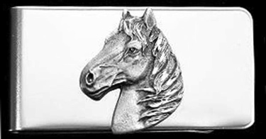 Horse Head Money Clip