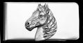 Horse Head Money Clip