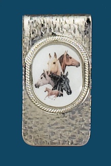 Horseheads Money Clip