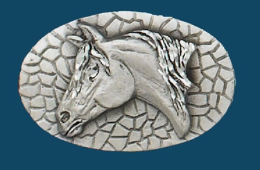 Horsehead Money Clip Pewter