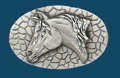 Horsehead Money Clip Pewter