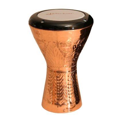 Mid-East Copper Doumbek Mini Flower