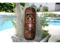 FIJIAN TIKI MASK 20 LOVE PROSPERITY HAND CARVED