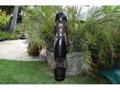 FIJIAN TIKI MASK W CARVED TURTLE 40 LOVE POLYNESIAN ART
