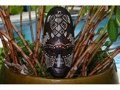 Fijian Tiki Mask W Carved Turtle 12 Love Polynesian Art