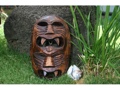 Fijian Tiki Mask W 2 Deities 8 Evil Hunter Polynesian Art