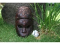 Fijian Tiki Mask W Turtle 8 Winner Tiki Hawaiian Decor
