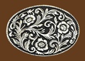 Western Belt Buckle 4 x 2-3/4
