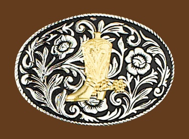 Boot Belt Buckle 4 x 2-3/4