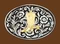 Boot Belt Buckle 4 x 2-3/4