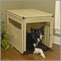 Mr. Herzhers Pet Residence - Natural Wicker - S 24 inches L X 18 inches W X 21 inches H
