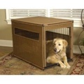 Mr. Herzhers Pet Residence - Natural Wicker - L 36 inches  X 24 inches W X 27 inches H